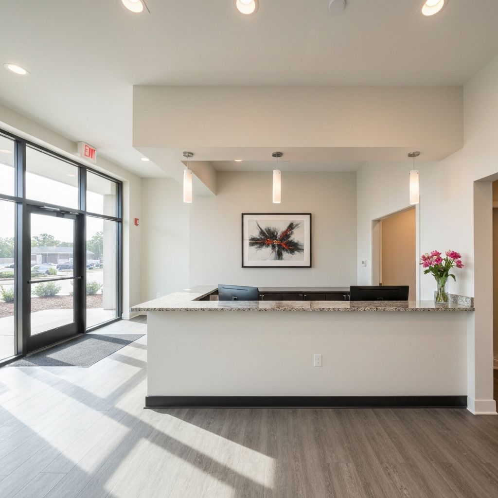 NuMove Studio entrance and reception area